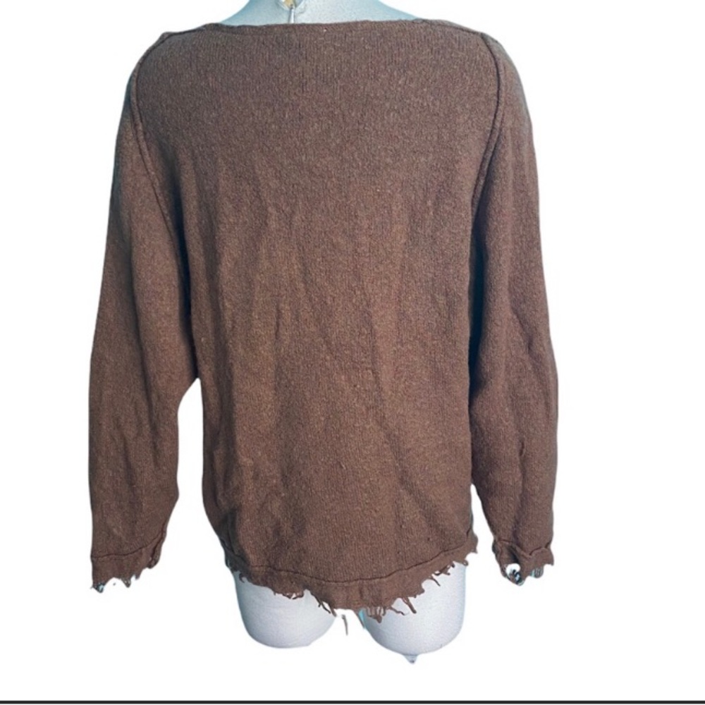 Free people brown fringe sz- XS - Picture 6 of 6